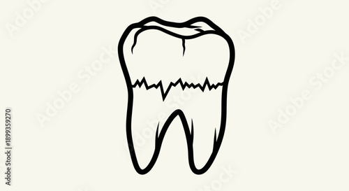 A 3d illustration of a clean human tooth and toothpaste tube symbol for dental hygiene and healthy medical care design
