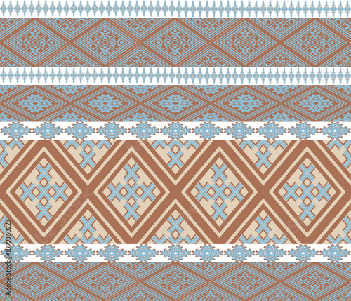 Vector, Seamless pettern, Navajo, Native american, ancient ehyptart,