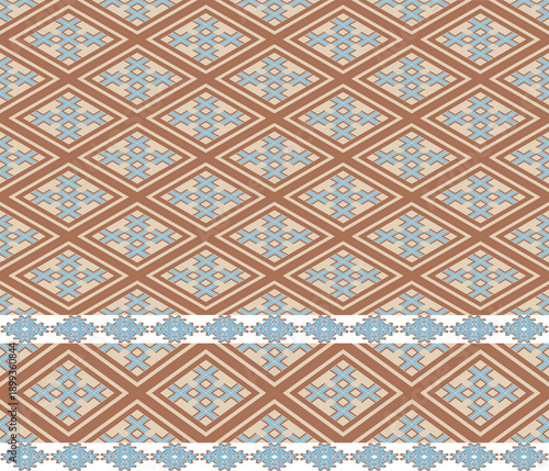 seamless pattern with abstract pattern