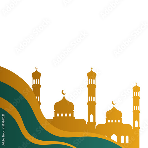 Modern Islamic Mosque Corner