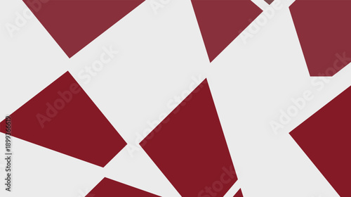 Seamless abstract geometric pattern with red hearts and 3d origami triangles featuring a vector web design illustration and business wallpaper art set