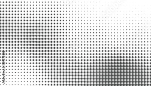 Abstract geometric grid pattern in monochromatic design