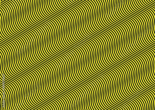 Abstract Organic Wavy Lines Pattern background texture.