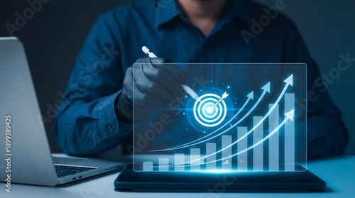 Business Growth and Target Achievement with Digital Data Analysis and Technology Innovation