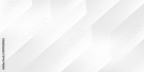 Dot white gray wave light technology texture background. Abstract big data digital concept. 3d rendering.