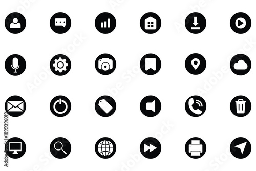 Solid icon mega collection