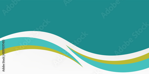 Abstract wave illustration for banner design,eps.10