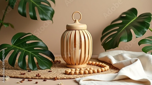 Wallpaper Mural Tactile Traditions: An ultra-detailed 8K study of wood grain, fabric fibers, and natural earth tones. Torontodigital.ca