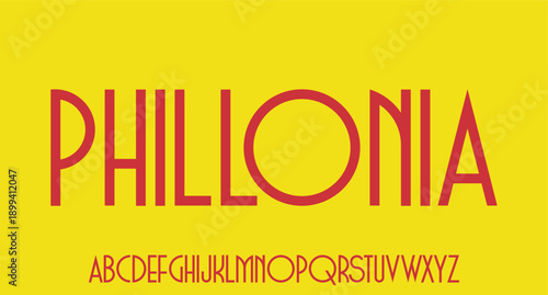 unique vector font alphabet for your brand name wordmark