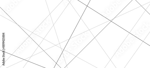 Random geometric line pattern on a transparent background. Random line low poly pattern. abstract seamless line vector. Random chaotic lines abstract geometric patterns of modern design.