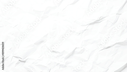 White blank crumpled paper texture background creased old poster texture backdrop surface empty for text