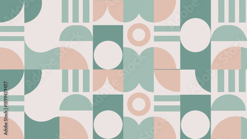 A whimsical person with a retro camera head and a red bandana stands amidst colorful abstract plant shapes and radiant starbursts, capturing a unique creative moment.