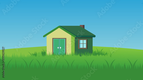 A serene forest path winds through tall, verdant trees, illuminated by dappled sunlight streaming down from the canopy creating a peaceful natural scene.