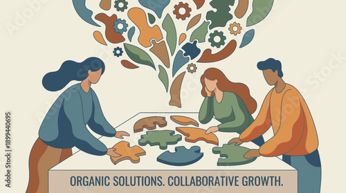 People Engaged in Collaborative Organic Gardening.