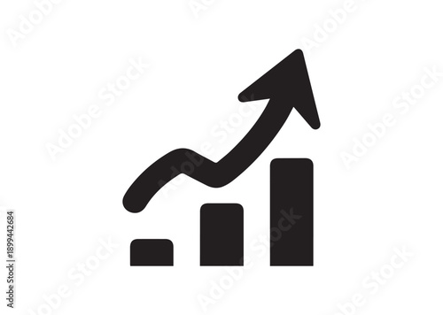 Next level Icon, Editable Solid Vector Illustration