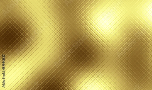 Gold background or texture and Gradients shadow. Gold background gradient foil vector yellow texture.