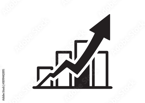 Next level Icon, Editable Solid Vector Illustration