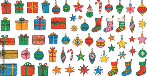 kitchen utensils icon set with spoons forks knives cooking tools flat design