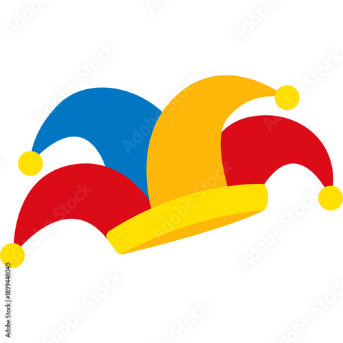 Flat April Fools' Day Illustration