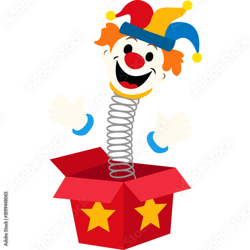 Flat April Fools' Day Illustration