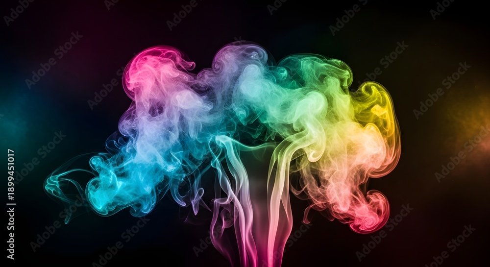 Fototapeta premium Vibrant colors celebrating happy holi festival of colors and joyful moments