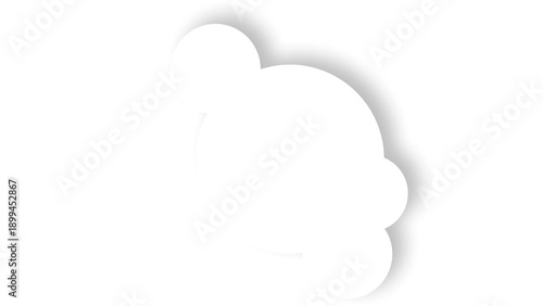 The shadow effect gives the impression of a border or a subtle three-dimensional element.