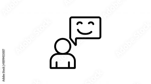 good review animation icon