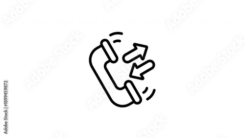 phone call animation icon