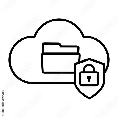 Firewall vector icon. Cybersecurity Illustration sign. Computer antivirus symbol. Data protection logo.
