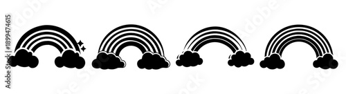 Row of ascending paper airplanes flying in formation against white background minimalist success growth concept