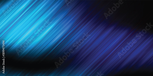 Creative digital illustration with geometric wave staves, dynamic abstract motion, cyber style business poster, vibrant colors