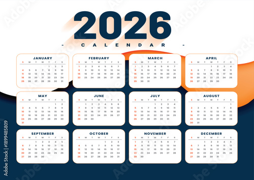 This vector design features a professional business planner and calendar organizer for each month and day of the year across 2011, 2012, 2013, and 2014 to track your new schedule and agenda