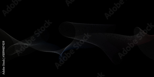 Untitled-3A Mysterious Tapestry of Shadow and Light Silken Grayscale Ribbons Fading into the Void An Intricate Lattice of Mathematical Elegance Subtle Contours Dancing Across a Pitch-Black Canvas