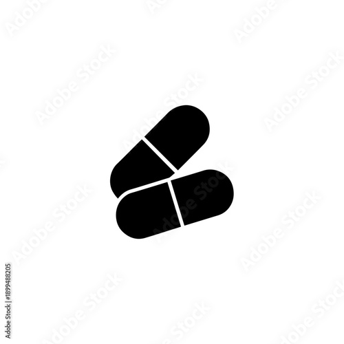 capsuls icon design. illustration isolated on white background