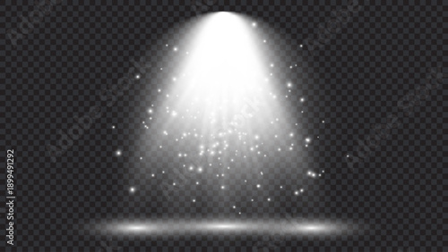 Lighting with spotlight illumination effects