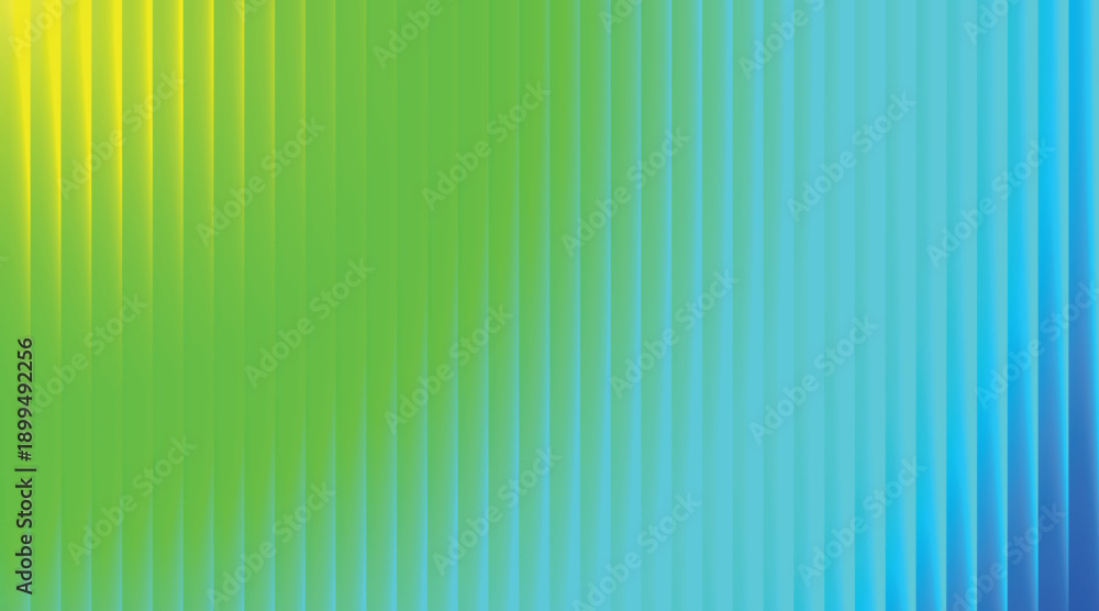 Fototapeta premium Soft green to cyan vertical abstract pastel gradient lines