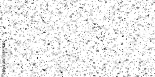 Vector White paper terrazzo marble tile background. Terrazzo stone mosaic texture Seamless Pattern Design. Quartz surface marble floor vector white background or colorful texture.