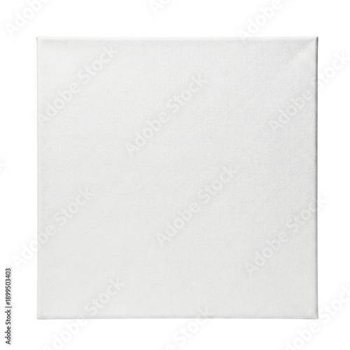 Fotografía Blank square white artist canvas texture