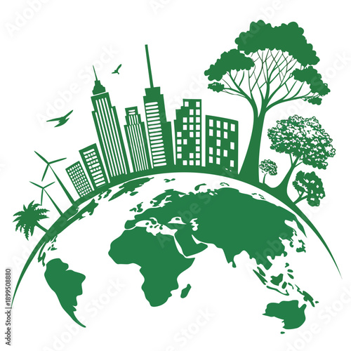 Global harmony between urban development and environmental sustainability