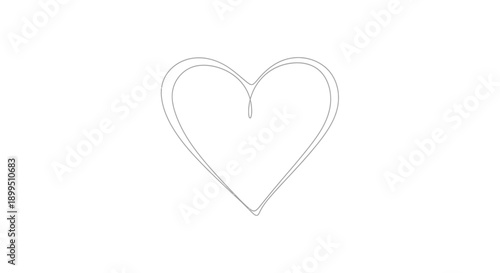 Heart Shape Love Symbol Icon.