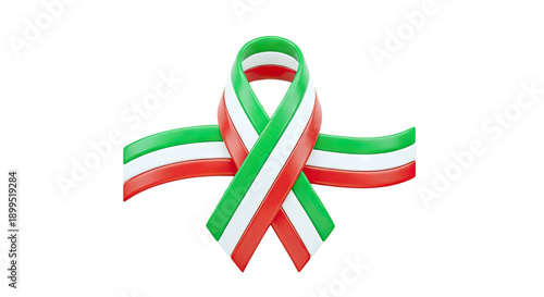 Italian Flag Ribbon