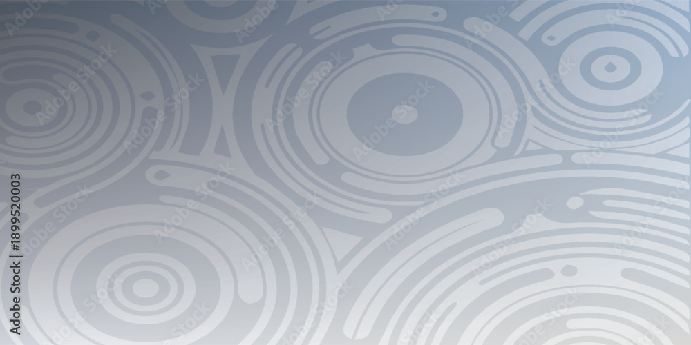 Obraz premium Concentric Circles Pattern Abstract Background with Soft Gradient Colors.