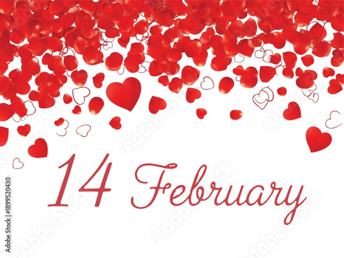 valentine hearts background