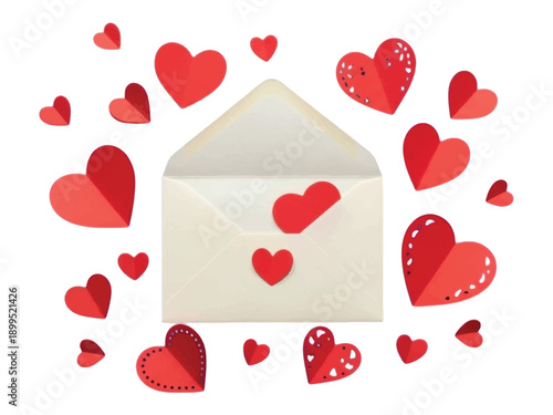 seamless pattern with hearts