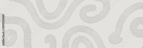 Minimal abstract squiggle pattern vector – Great for trendy editorial layouts, edgy streetwear, or abstract art prints.