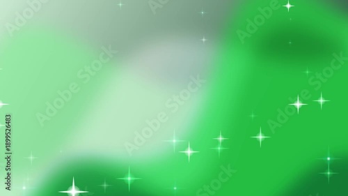 Wallpaper Mural Abstract green gradient background with sparkling light effects Torontodigital.ca