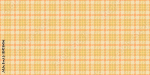 Customize pattern plaid background, folded check texture tartan. Mother textile seamless vector fabric in wheat and yellow colors.