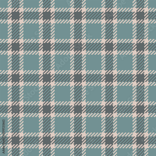 Factory plaid fabric background, silky vector seamless check. Site texture textile pattern tartan in pastel and light colors.
