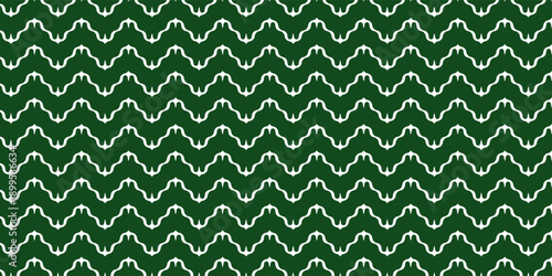 Green zig zag stripes abstract background