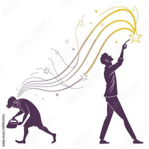 Evolution of human potential and aspiration through the ages